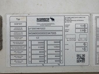 Schmitz CARGOBULL SCB S3T, LOW DECK, ZVEDACÍ NÁPRAVA, NÁPRA - 7