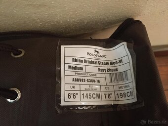 Deka stájová Rhino Original Vari Layer®, 250 g, 145cm - 7