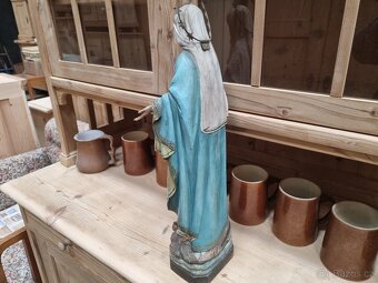 NÁDHERNÁ DŘEVO SOŠKA P.MARIE NEPOSKVRNĚNÉHO POČETÍ - 7