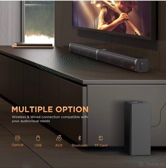 Nový Soundbar Bomaker Tapio V, bezdrátový subwoofer - 7