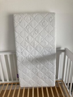 Klups dětská postýlka 120x60 cm se zábranou + matrace - 7