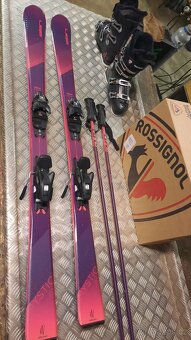 Lyže ELAN 152, Boty ROSSIGNOL ( nové ) Dámský set - 7