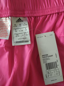 Dívčí šortky Adidas vel.158/164/170 růžové NOVÉ - 7