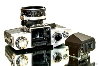 Exakta RTL1000 + CZJ 2,8/50mm + 4/200mm + brašna - 7