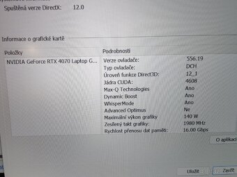 Herní notebook Acer Predátor HELIOS NEO 16 - 7