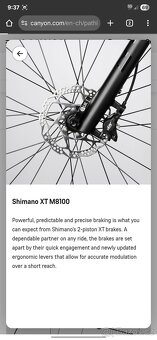Canyon Pathlite 7 vel. M (2021) - Shimano XT Trekingové kolo - 7