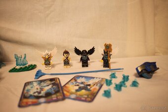 LEGO Chima 70143 + návody, kartičky, minifigurky a příslušen - 7