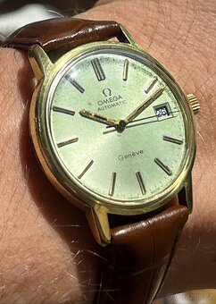 LUXUSNÍ PÁNSKÉ HODINKY OMEGA GENEVA AUTOMAT - 7