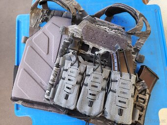 nosič plátů balistická vesta taktická samopal - 7