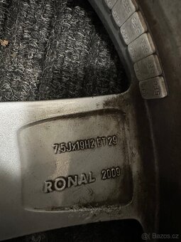 5x112 R19 7.5J ET29 RONAL - 7