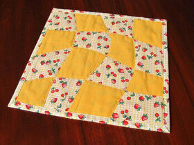 Patchwork podložky / dečky / prostírání - 7
