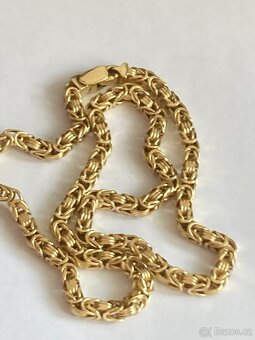 TOP-Zlatý řetízek 18K Žluté plné zlato 750/1000 - 7