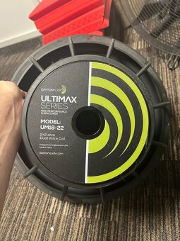 Subwoofer Dayton Ultimax 18" 1000W RMS - 7