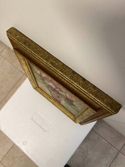 Obraz Květiny -olejomalba na plátně autorka: M.Vodičková - 7