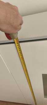 Komoda skříňka pod TV bila 150cmx90cm - 7