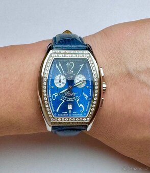 PÁNSKÉ NÁRAMKOVÉ HODINKY ELINI S PŘÍRODNÍMI BRILIANTY - ETUE - 7