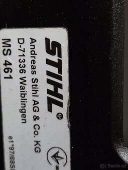 Stihl ms 461 motorova pila top stavu - 7