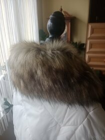 Napapijri luxusní zimní bunda s bohatou kožešinou - 7