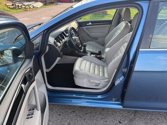 Golf 7 variant 1.4 tsi 103 kw highline kůže top stav - 7