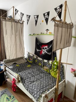 Postel dětská IKEA sultanlade 2x, jedna 2500 - 7