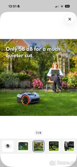 Prodám robotickou sekačku SEGWAY Navimow i105e - 7