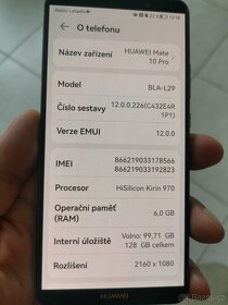 Huawei Mate 10 Pro DS - BLA-L29 - 6/128GB - 7