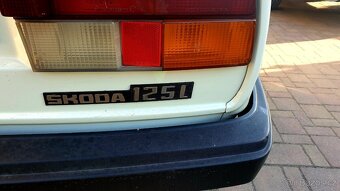 Škoda 125 r.v.  12/89 , 5rychlostií, bez koroze - 7