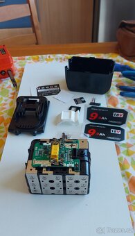 Aku 18V/9.0, 6.0Ah,pro nářadí Makita LXT a jiné nářadí,nové. - 7