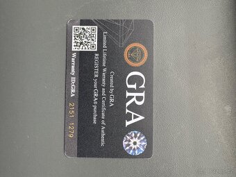 Moisant prsten 0,5 ct Silver 925 + GRA certifikát - 7