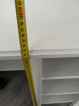 Ikea BRUSALI Rohový psací stůl - bílý OSOBNÍ ODBĚR CHROUSTOV - 7