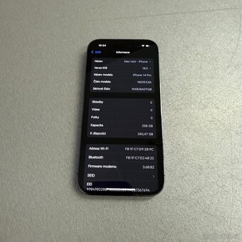 iPhone 14 Pro 256GB fialový, bez škrábance, záruka - 7