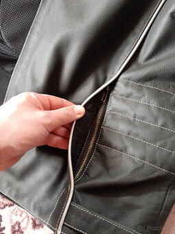 Bunda pánská Padana kožená, velikost 60-62 3XL - 7