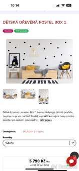 Dětská postel 80x180 Adeko Kids - 7