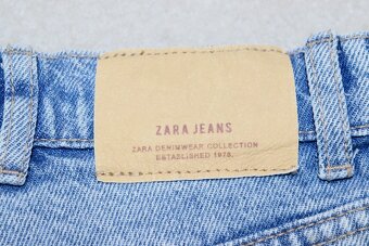 Dívčí džínové kraťasy ZARA vel. 134 - 7