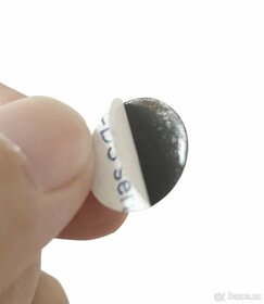 Logo znak Škoda celočerný, 90 a 80mm - 7