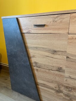 Designový moderní set - Skříň + Komoda - 7