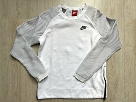 Nike Sportswear Tech Fleece Crew bílá mikina, vel. XS - 7