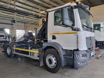 NOVÝ MAN TGM 18.290 RUKA HIAB + NOSIČ KONTEJNERU 10T - 7