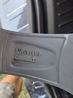 Zimní pneu + Alu kola 215/55 R16 GOODYEAR - 7