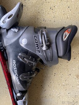 Dětské lyže + lyžáky - 7