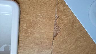 Použ. kuchyň. linka NADOP, tvar U 225x166 cm, bílá fólie/dub - 7