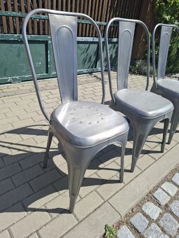 38x kovové gastro židle - 7