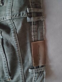 Pánské džíny šedé Massimo Dutti - 7
