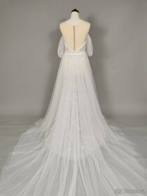 Luxusní nenošené svatební šaty, Aneis, S/M - 38/40 EU - 7