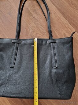 Kvalitní kožená (pravá kůže) kabelka Lagen - 7