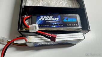 Baterie Zeee 3S LiPo 3200mAh 11,1V 50C,T konektor-2ks - 7