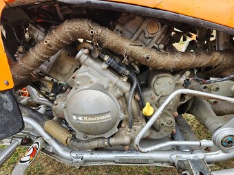 Kawasaki KFX 700 žlutá SPZ - 7