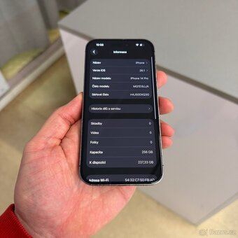 iPhone 14 Pro 256GB fialový, 100% baterie, 12 měsíců záruka - 7