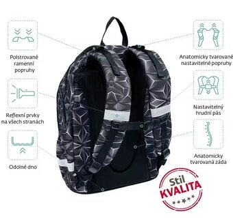 Prodám Batoh školní STIL Smart OMB Uni - 7