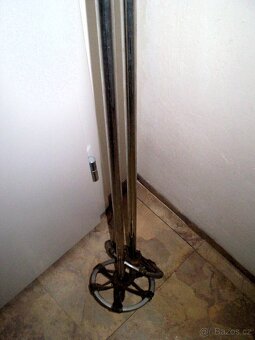 Retro lyžařské duralové hůlky - 7